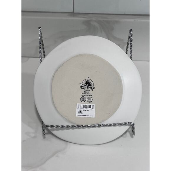 Disney Parks Minnie Mouse Dessert Bread Plate 2019 Christmas Collection 7" - Picture 3 of 3